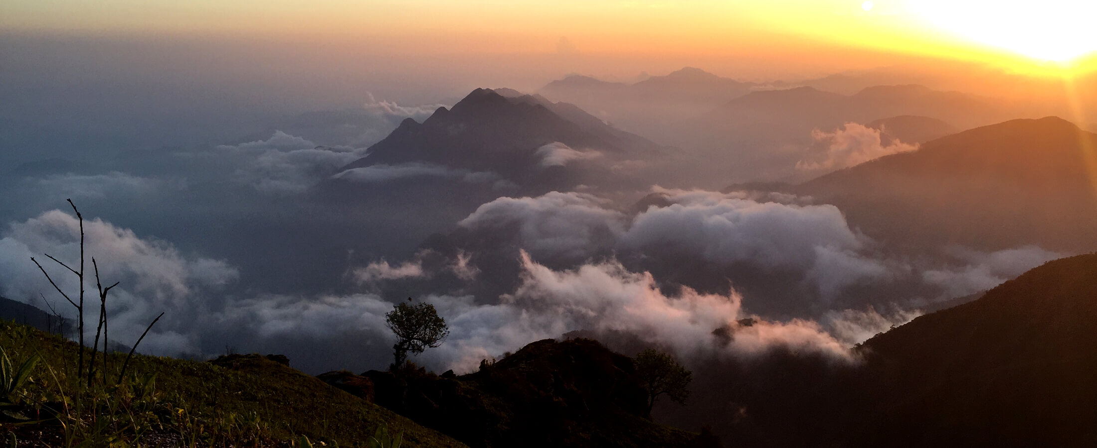 Sunset From Bethanchowk, Dhunkharka, Nepal-bethanchowk.com