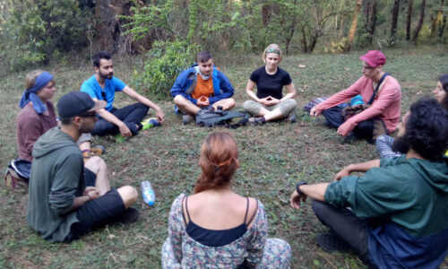Yoga and Meditation at Mount Mahabharat